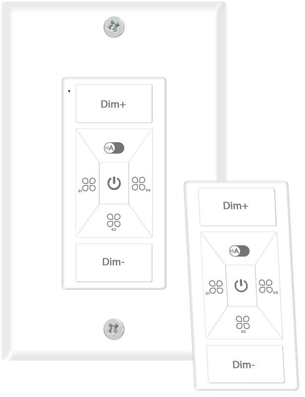 Load image into Gallery viewer, DC Powered Wireless Wall Switch (LiteLinQ) (06507)
